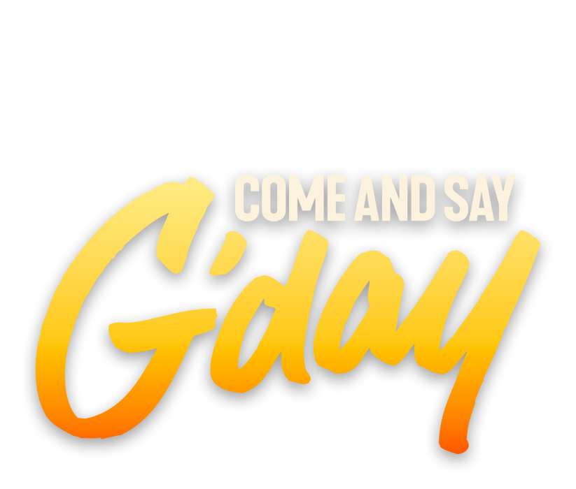 Reisen Sie nach Down Under und sagen Sie „G'Day“